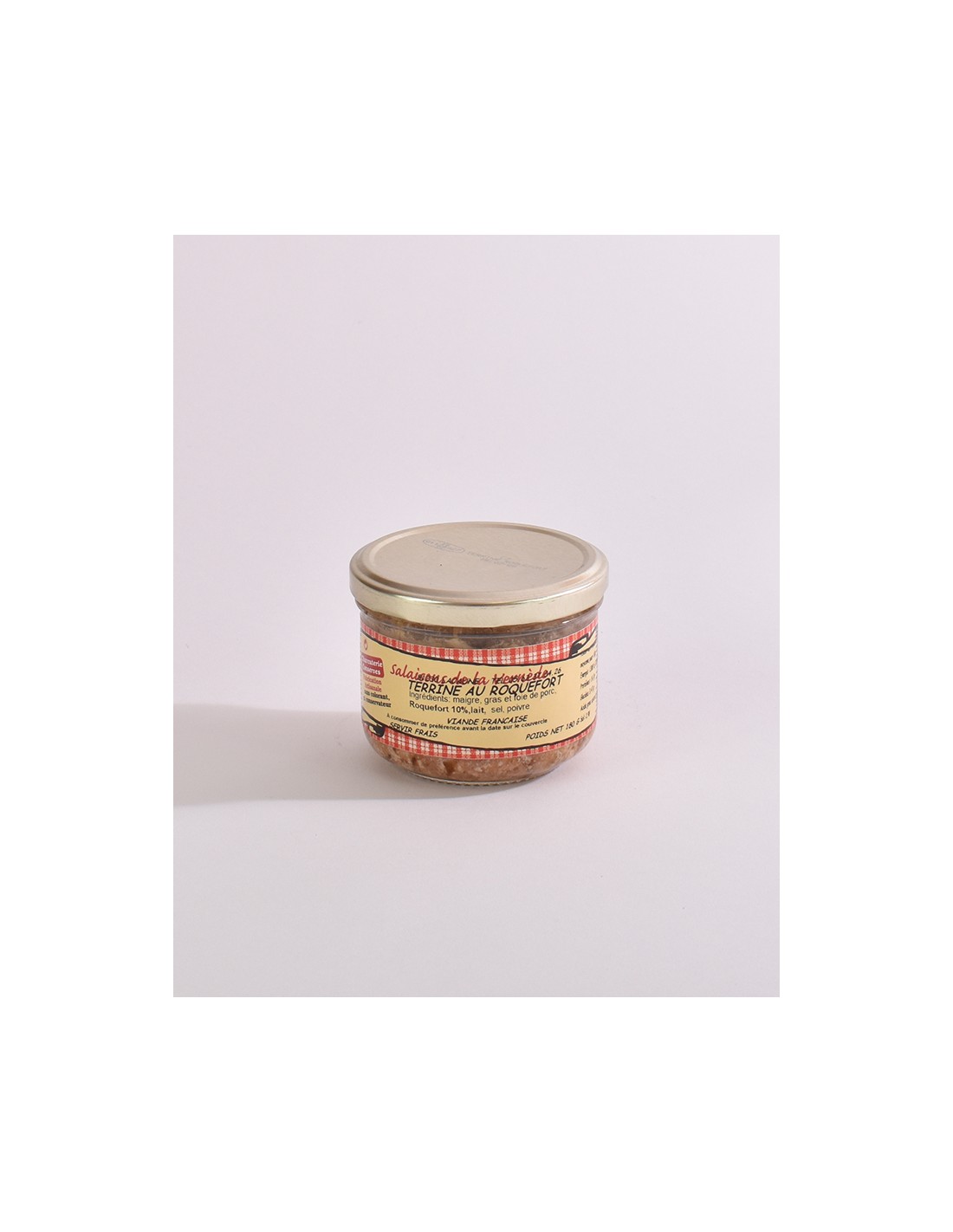 Terrine au roquefort 180g Salaisons