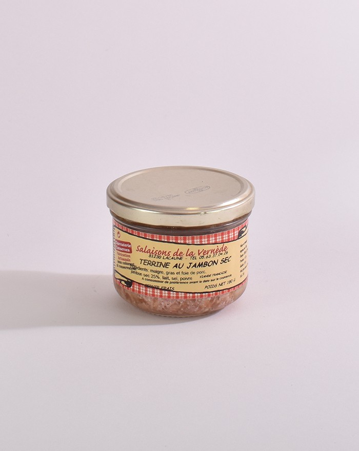 Terrine au jambon sec 180g Salaisons