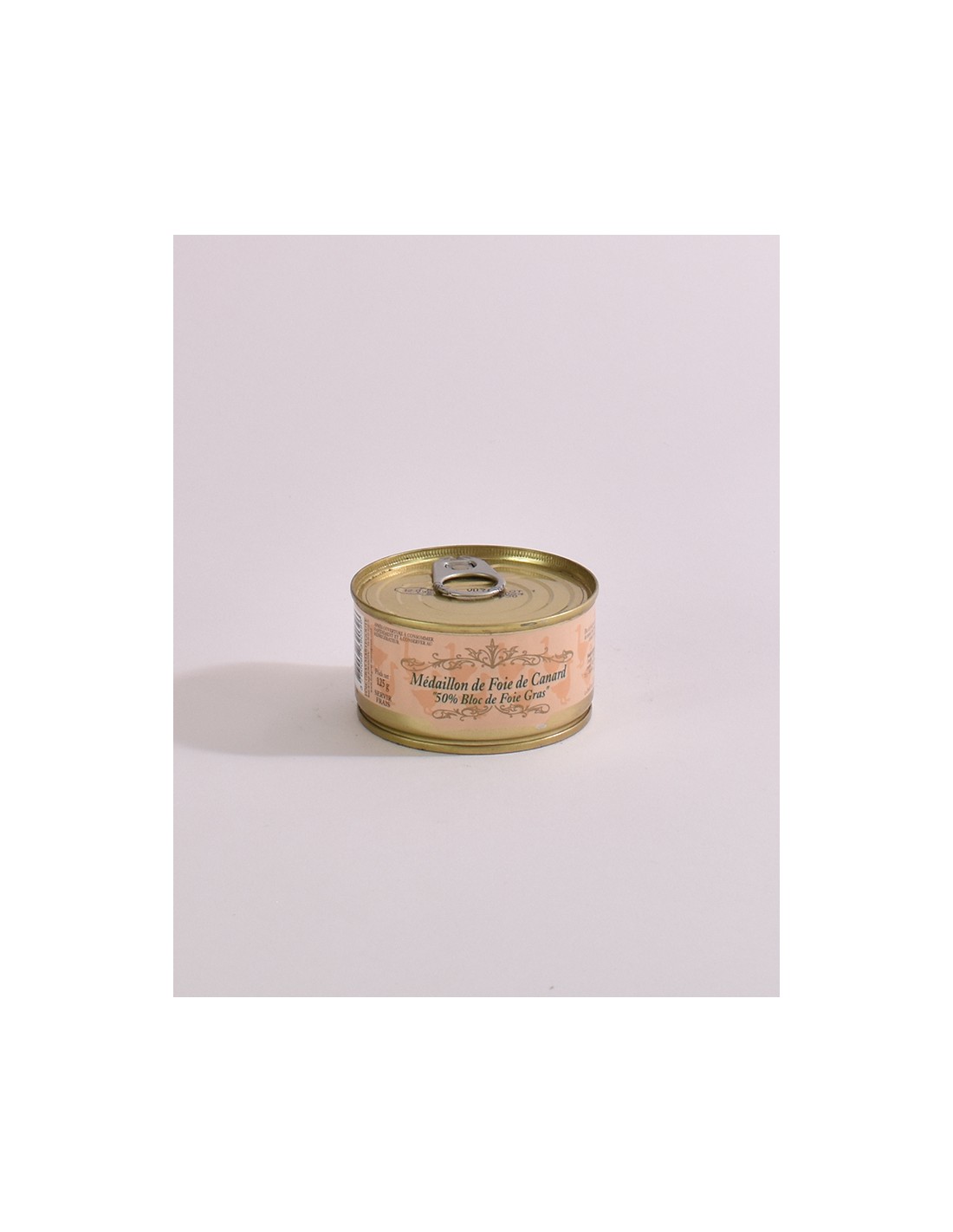 Médaillon 50% bloc de foie gras 125 g
