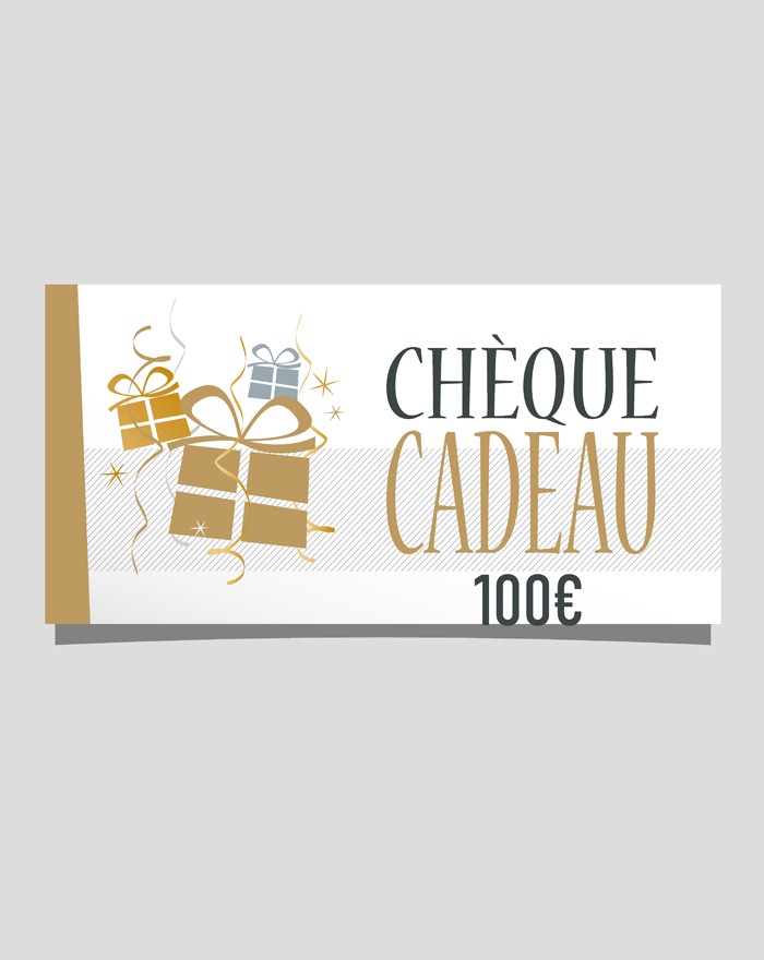 Chèque cadeau de 100 €