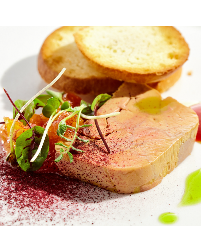 Foie gras de canard mi-cuit...